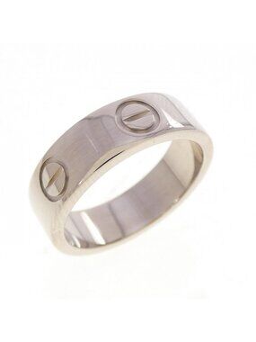 Cartier Love Ring White Gold